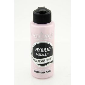 Cadence H808 Bebek Pembe 120 ml Multi Surface Hibrit Metalik Boya
