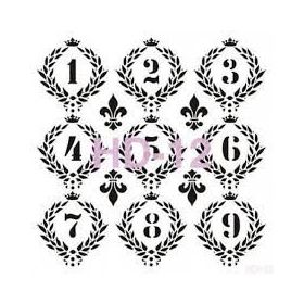 Cadence HD012 Home Dekor 45x45 cm Stencil