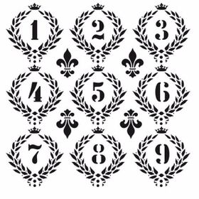 Cadence HD012 Home Dekor 45x45 cm Stencil