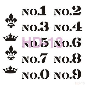Cadence HD013 Home Dekor 45x45 cm Stencil