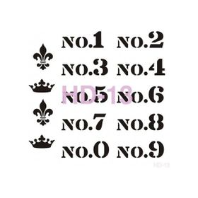 Cadence HD013 Home Dekor 45x45 cm Stencil