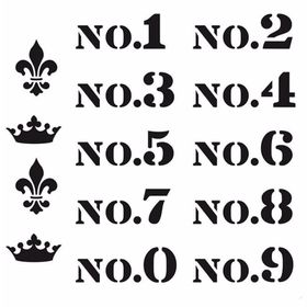 Cadence HD013 Home Dekor 45x45 cm Stencil