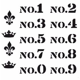 Cadence HD013 Home Dekor 45x45 cm Stencil