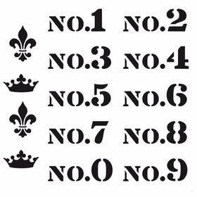 Cadence HD013 Home Dekor 45x45 cm Stencil