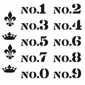 Cadence HD013 Home Dekor 45x45 cm Stencil