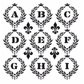 Cadence HD014 Home Dekor 45x45 cm Stencil