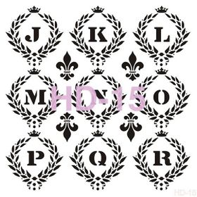 Cadence HD015 Home Dekor 45x45 cm Stencil