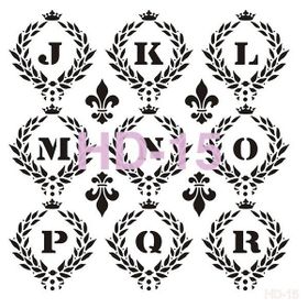 Cadence HD015 Home Dekor 45x45 cm Stencil