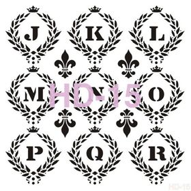 Cadence HD015 Home Dekor 45x45 cm Stencil