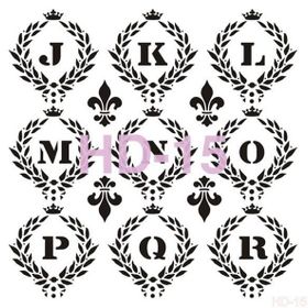 Cadence HD015 Home Dekor 45x45 cm Stencil