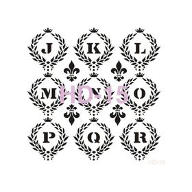Cadence HD015 Home Dekor 45x45 cm Stencil