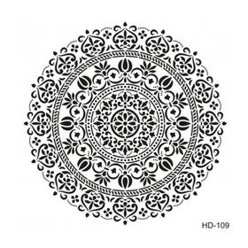 Cadence HD109 Damask Home Dekor Stencil