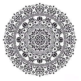 Cadence HD109 Damask Home Dekor Stencil