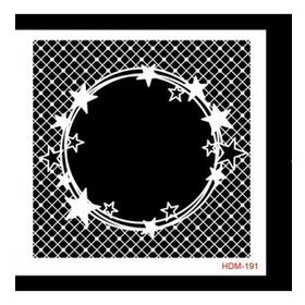 Cadence HDM-191 25x25 cm Stencil Şablon