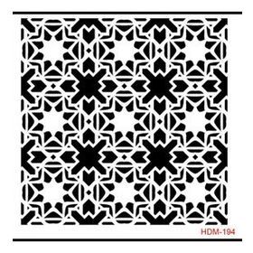 Cadence HDM-194 25x25 cm Stencil Şablon