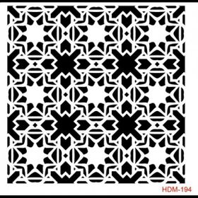 Cadence HDM-194 25x25 cm Stencil Şablon