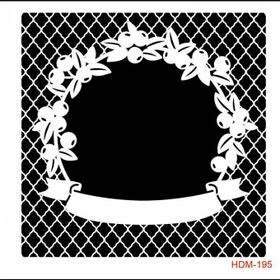 Cadence HDM-195 25x25 cm Stencil Şablon