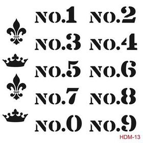 Cadence HDM013 25x25 Home Dekor Stencil
