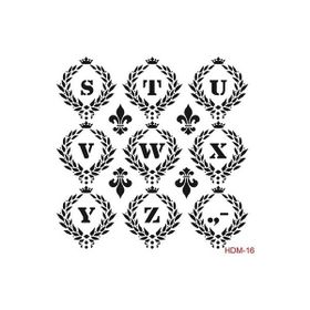 Cadence HDM016 25x25 Home Dekor Stencil