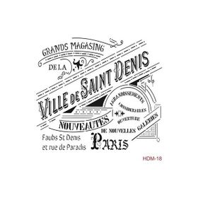 Cadence HDM018 25x25 Home Dekor Stencil