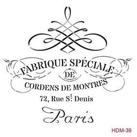 Cadence HDM039 25x25 Home Dekor Stencil