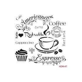 Cadence HDM040 25x25 Home Dekor Stencil