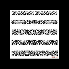 Cadence HDM197 Home Dekor Midi Stencil