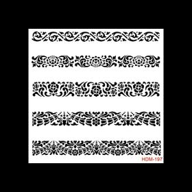 Cadence HDM197 Home Dekor Midi Stencil