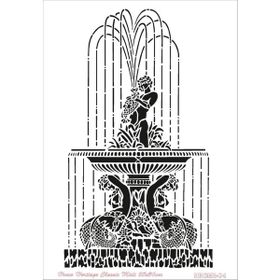 Cadence HHMMR-04 25x36 cm Home Heritage Modern Midi Stencil