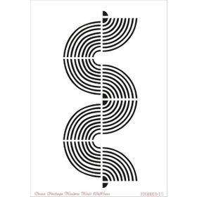 Cadence HHMMR-11 25x36 cm Home Heritage Modern Midi Stencil
