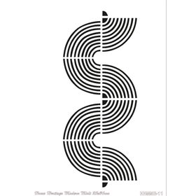 Cadence HHMMR-11 25x36 cm Home Heritage Modern Midi Stencil