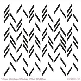 Cadence HHMMS-05 25x25 cm Home Heritage Modern Midi Stencil