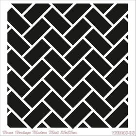 Cadence HHMMS-08 25x25 cm Home Heritage Modern Midi Stencil