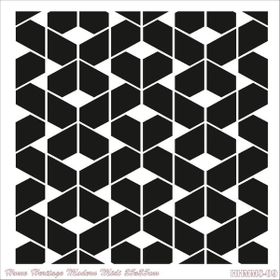 Cadence HHMMS-09 25x25 cm Home Heritage Modern Midi Stencil