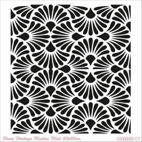 Cadence HHMMS-14 25x25 cm Home Heritage Modern Midi Stencil