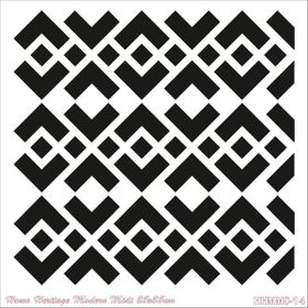 Cadence HHMMS-14 25x25 cm Home Heritage Modern Midi Stencil