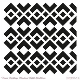 Cadence HHMMS-14 25x25 cm Home Heritage Modern Midi Stencil