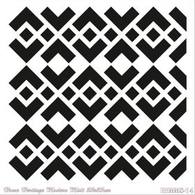 Cadence HHMMS-14 25x25 cm Home Heritage Modern Midi Stencil