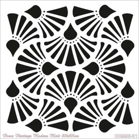 Cadence HHMMS-21 25x25 cm Home Heritage Modern Midi Stencil