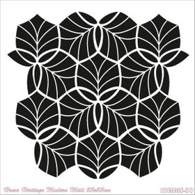 Cadence HHMMS-30 25x25 cm Home Heritage Modern Midi Stencil