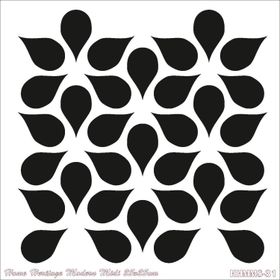 Cadence HHMMS-31 25x25 cm Home Heritage Modern Midi Stencil