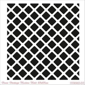 Cadence HHMMS-38 25x25 cm Home Heritage Modern Midi Stencil
