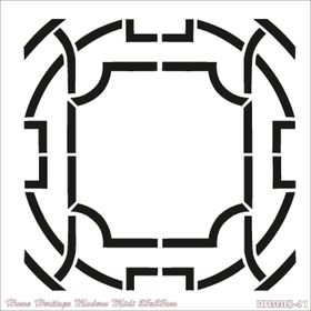 Cadence HHMMS-41 25x25 cm Home Heritage Modern Midi Stencil