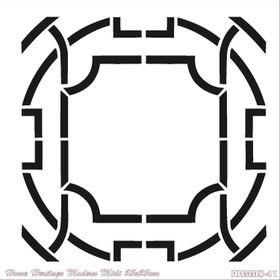 Cadence HHMMS-41 25x25 cm Home Heritage Modern Midi Stencil