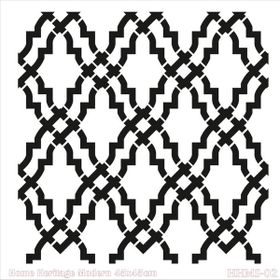 Cadence HHMS-02 45X45 cm Home Heritage Modern Stencil