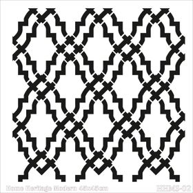 Cadence HHMS-02 45X45 cm Home Heritage Modern Stencil