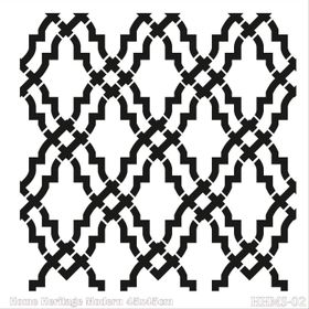Cadence HHMS-02 45X45 cm Home Heritage Modern Stencil