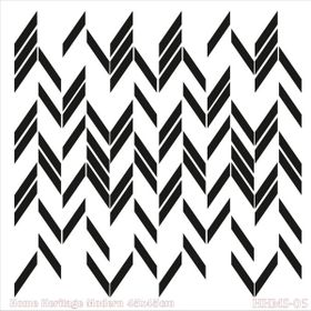 Cadence HHMS-05 45X45 cm Home Heritage Modern Stencil