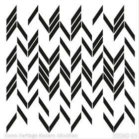 Cadence HHMS-05 45X45 cm Home Heritage Modern Stencil