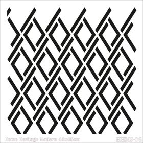 Cadence HHMS-06 45X45 cm Home Heritage Modern Stencil